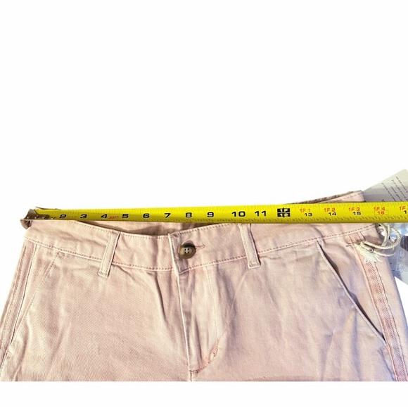 NWT C&C California Blush Pink Chino Shorts Size 6 - Picture 9 of 13